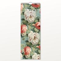 Vintage Roses Slimline Kalender 2026