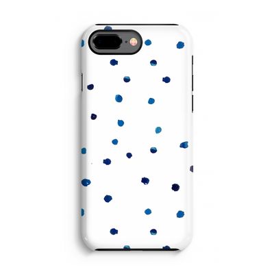 Blauwe stippen: iPhone 8 Plus Tough Case