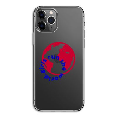 Run The World: iPhone 11 Pro Transparant Hoesje