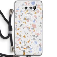 Terrazzo N°8: LG V30 Transparant Hoesje met koord