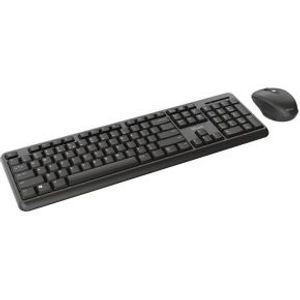 Trust TKM-350 Draadloze Desktopset Zwart