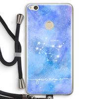 Sterrenbeeld - Licht: Huawei Ascend P8 Lite (2017) Transparant Hoesje met koord