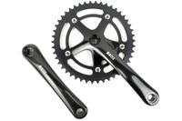 Santafixie 46T 165mm Crankstel - Glanzend zwart