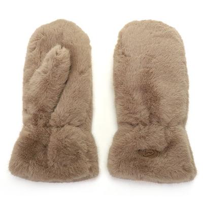 I&apos;m Dutch Teddy Wanten Bormio Taupe