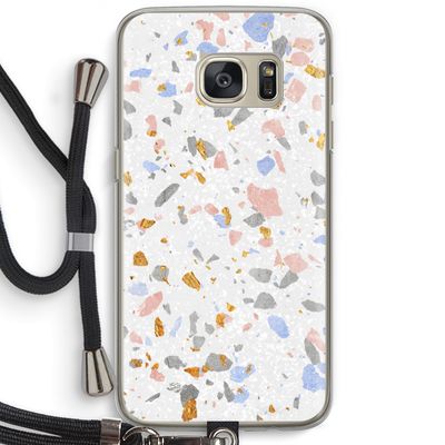 Terrazzo N°8: Samsung Galaxy S7 Transparant Hoesje met koord