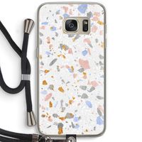 Terrazzo N°8: Samsung Galaxy S7 Transparant Hoesje met koord