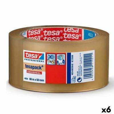 Plakband TESA TESAPACK Verpakking Transparant 50 mm x 66 m (6 Stuks)