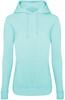 Just Cool JH001F Women´s College Hoodie - Peppermint - L