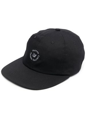 Palmes casquette à logo imprimé - Noir