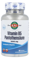 Kal Vitamine B5 Pantotheenzuur 1000MCG Tabletten