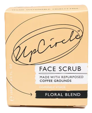 UpCircle Coffee Face Scrub - Floral Blend For Sensitive Skin