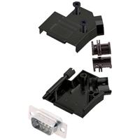 encitech D45ZK09-BK-DBP-W-K 6355-8103-01 D-sub male connectorset 45 ° Aantal polen: 9 Soldeerkelk 1 stuk(s)