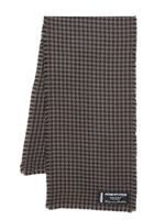 Acne Studios écharpe à motif pied-de-poule - Gris - thumbnail