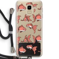 Blub: Samsung Galaxy J6 (2018) Transparant Hoesje met koord