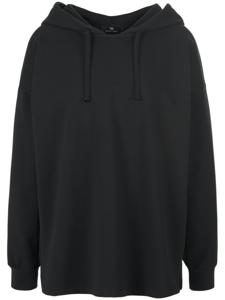 Sweatshirt capuchon en lange mouwen Van PETER HAHN PURE EDITION zwart