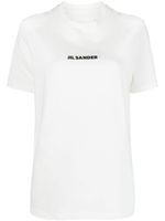 Jil Sander t-shirt en coton à logo imprimé - Blanc - thumbnail