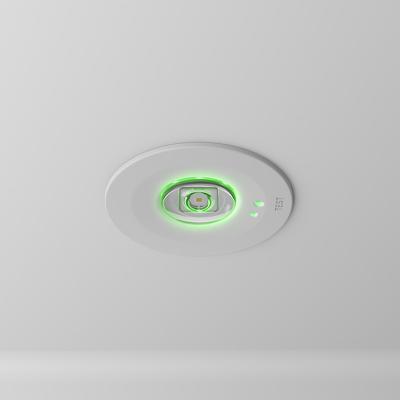 HOFTRONIC™ Miran - LED Noodverlichting Inbouwspot - Wit - 1,2 Watt 190 Lumen - Wand/Plafond - Opvouwbare Driver - Testknop - Verwisselbare Lens - 6500K Daglichtwit Licht