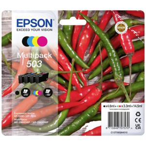 Epson Inktcartridge T09Q6, 503 Origineel Combipack Zwart, cyaan, magenta, geel C13T09Q64010