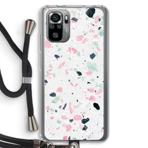 Terrazzo N°3: Xiaomi Redmi Note 10S Transparant Hoesje met koord