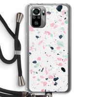 Terrazzo N°3: Xiaomi Redmi Note 10S Transparant Hoesje met koord