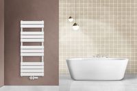 Belrad Handdoek Radiator Wit Midden 160×50 cm 791W