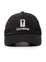 Rick Owens DRKSHDW x Converse casquette à logo imprimé - Noir - thumbnail