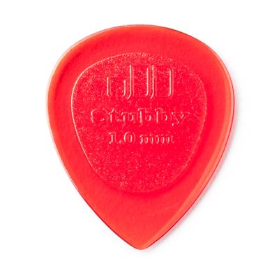 Dunlop Stubby Jazz 1.0mm Plectrum - Per Stuk