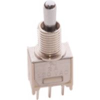 C & K Switches T201P3TABE Tuimelschakelaar 20 V/AC, 20 V/DC 0.4 A 2x aan/aan 1 stuk(s) Bulk