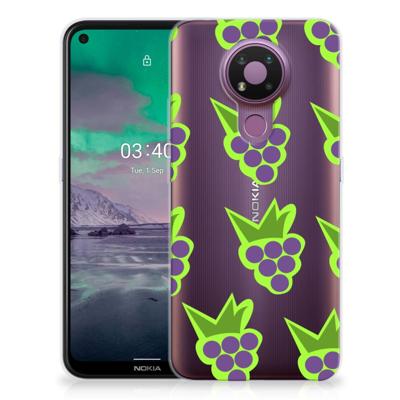 Nokia 3.4 | Siliconen Case | Druiven