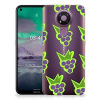 Nokia 3.4 | Siliconen Case | Druiven
