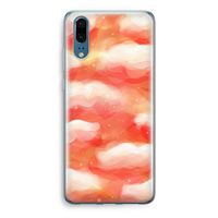 Lichte Wolken: Huawei P20 Transparant Hoesje Lichte Wolken: Huawei P20 Transparant Hoesje