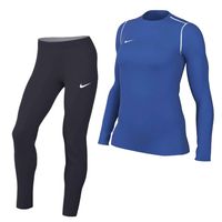 Nike Park 20 Crew Trainingspak Dames Blauw Wit - thumbnail