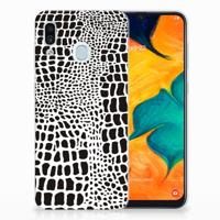 Samsung Galaxy A30 | TPU Hoesje | Slangenprint