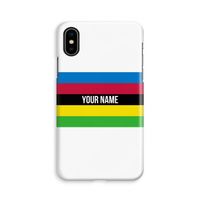 WK Wielrennen: iPhone Xs Volledig Geprint Hoesje