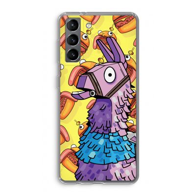 Loot Burger: Samsung Galaxy S21 Transparant Hoesje