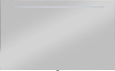 Saqu Ada spiegel met LED verlichting 100x3x70cm aluminium