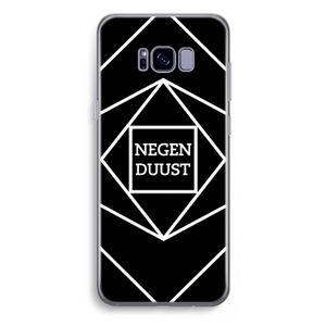 Negenduust geometrisch: Samsung Galaxy S8 Plus Transparant Hoesje