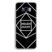 Negenduust geometrisch: Samsung Galaxy S8 Plus Transparant Hoesje