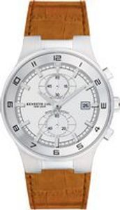 Horlogeband Kenneth Cole KC1314 Leder Bruin 25mm