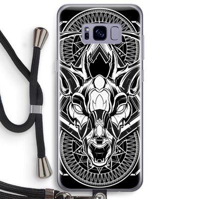 Oh Deer: Samsung Galaxy S8 Plus Transparant Hoesje met koord