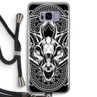 Oh Deer: Samsung Galaxy S8 Plus Transparant Hoesje met koord