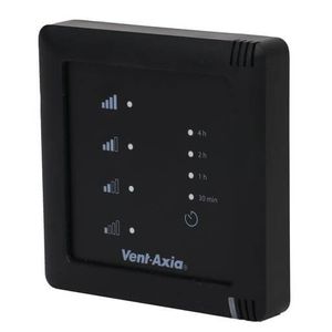 Vent-axia Multihome Ssu-wz - 4 Standenschakelaar - Bedraad (230v) - Zwart