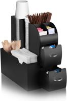 Take A Break by CEP organisatie toren voor de koffiehoek of keuken, 7 compartimenten, zwart