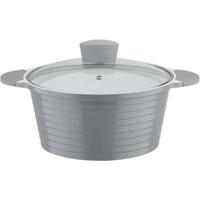 GSW Greblon keramische inductiekookplaat met inductie Bolero grijs - 28 cm