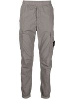 Stone Island pantalon de jogging à appliqué Compass - Gris - thumbnail