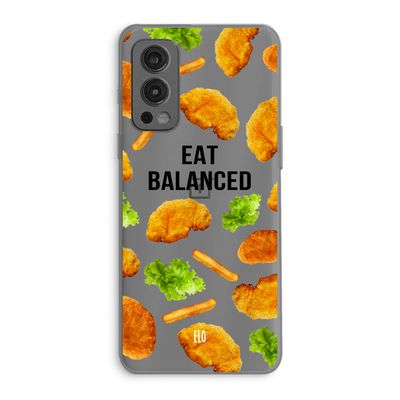 Eat Balanced: OnePlus Nord 2 5G Transparant Hoesje