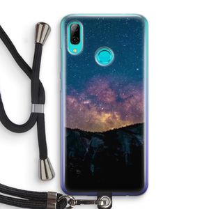 Travel to space: Huawei P Smart (2019) Transparant Hoesje met koord