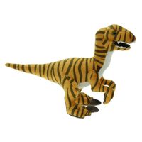 Pluche raptor dino knuffel 32 cm