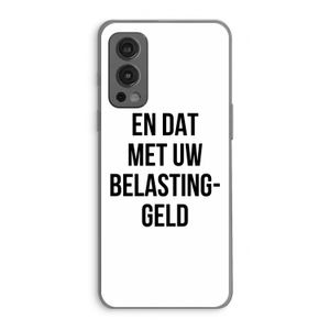 Belastinggeld: OnePlus Nord 2 5G Transparant Hoesje