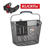 Newlooxs New looxs mand toscane kf zwart + klickfix e-bike Newlooxs New looxs mand toscane kf zwart + klickfix e-bike